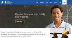 Desktop Screenshot of eoschools.org